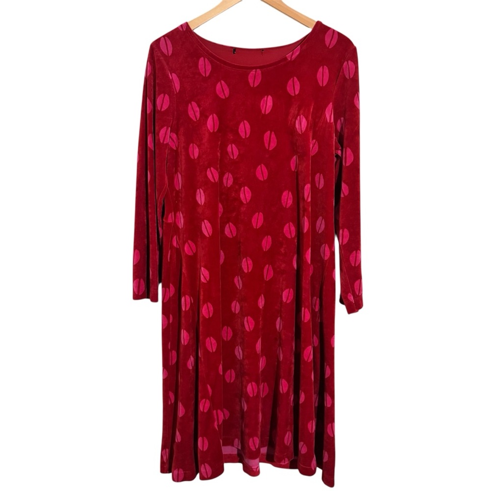 Gudrun Sjoden Cornus Velour Dress in Organic Cotton/Recycled Polyester